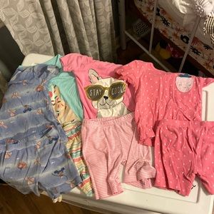 Shorts and short sleeve pajama bundle